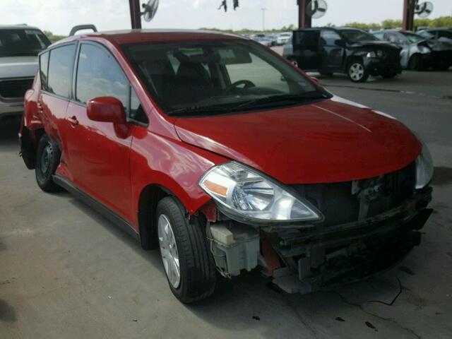 3N1BC1CP5BL491155 - 2011 NISSAN VERSA S RED photo 1