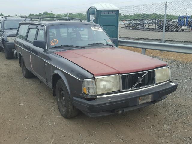 YV1AA8856M1883984 - 1991 VOLVO 240 BASE GRAY photo 1