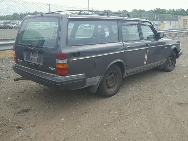 YV1AA8856M1883984 - 1991 VOLVO 240 BASE GRAY photo 4