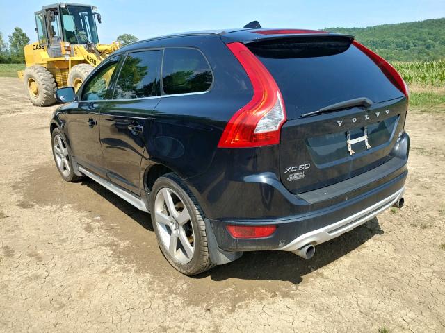 YV4902DZ8B2176083 - 2011 VOLVO XC60 T6 BLACK photo 3