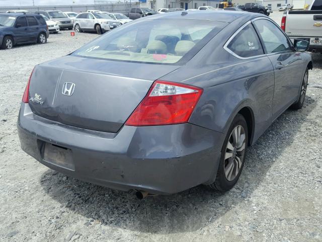 1HGCS12819A018211 - 2009 HONDA ACCORD EXL GRAY photo 4