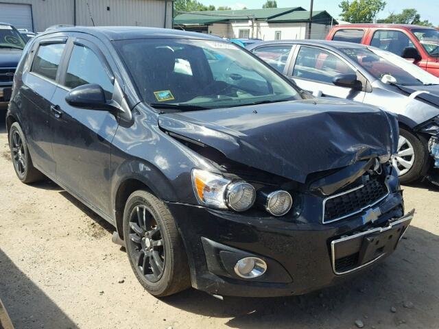 1G1JD6SB4E4146078 - 2014 CHEVROLET SONIC LT BLACK photo 1