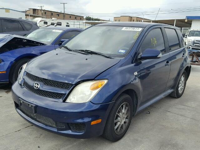 JTKKT624560141683 - 2006 TOYOTA SCION XA BLUE photo 2