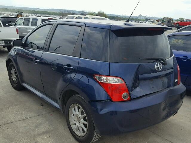JTKKT624560141683 - 2006 TOYOTA SCION XA BLUE photo 3