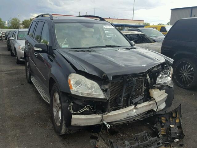 4JGBF71E67A260655 - 2007 MERCEDES-BENZ GL 450 4MA BLACK photo 1