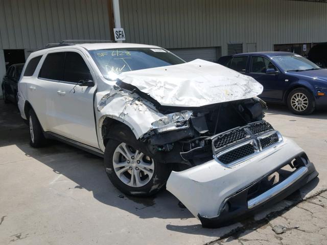 1D4RD4GG7BC730062 - 2011 DODGE DURANGO CR WHITE photo 1