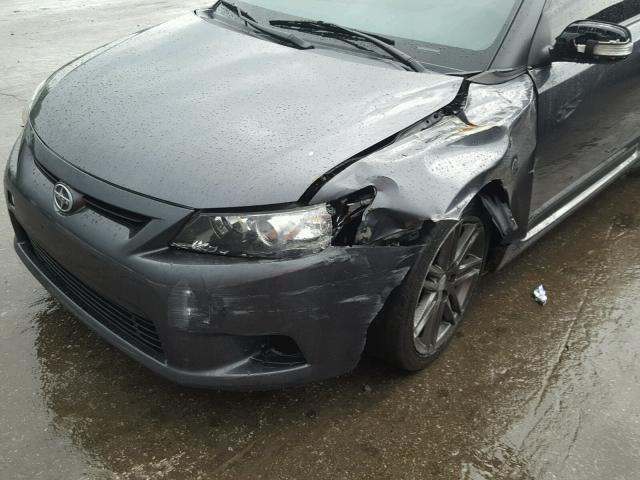 JTKJF5C75B3000496 - 2011 TOYOTA SCION TC 灰色 照片 9