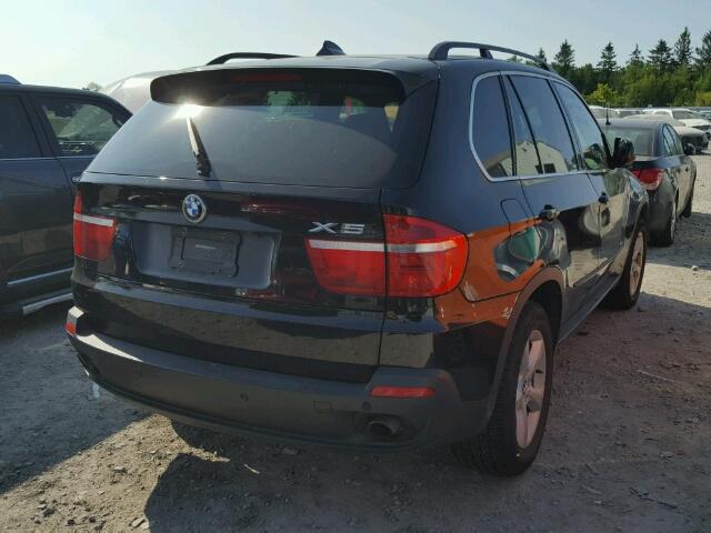 5UXFE43599L272146 - 2009 BMW X5 XDRIVE3 BLACK photo 4