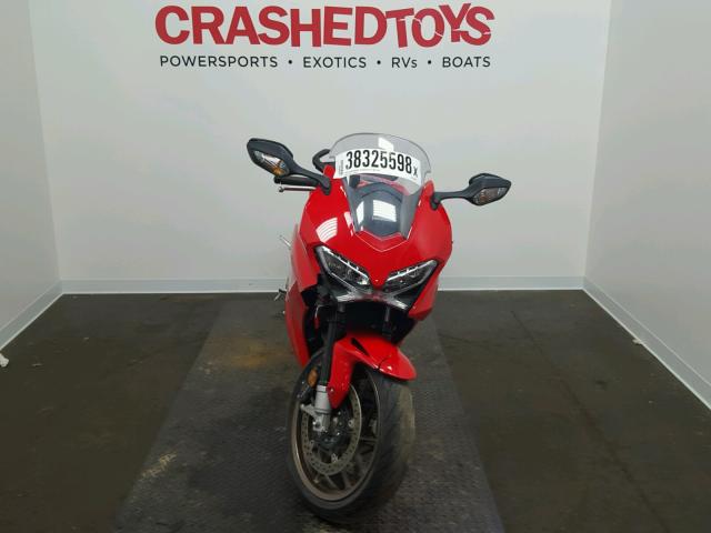 JH2RC7951EK000355 - 2014 HONDA VFR800 F RED photo 2