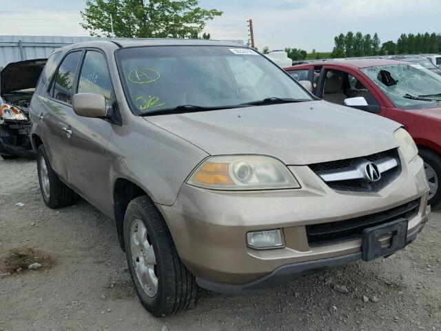 2HNYD18214H507892 - 2004 ACURA MDX BEIGE photo 1