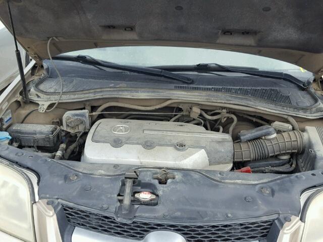 2HNYD18214H507892 - 2004 ACURA MDX BEIGE photo 7