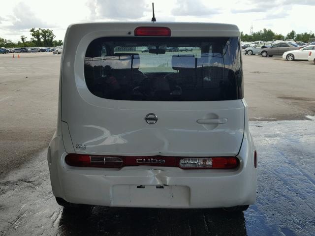 JN8AZ28R19T102190 - 2009 NISSAN CUBE BASE WHITE photo 9