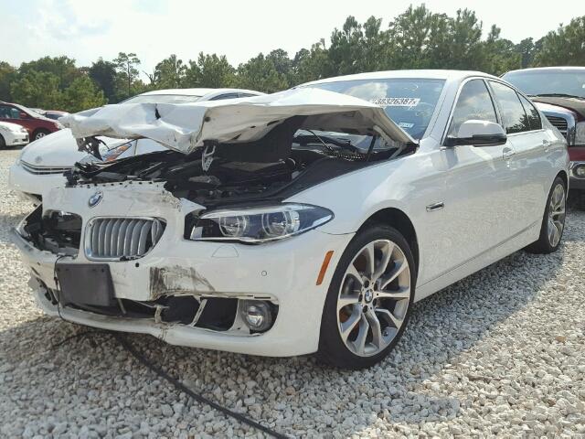 WBA5B1C57ED481097 - 2014 BMW 535 I WHITE photo 2