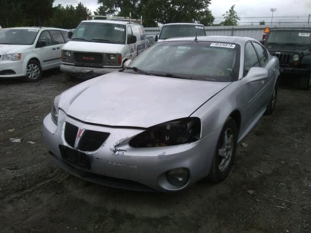 2G2WS522X41166721 - 2004 PONTIAC GRAND PRIX SILVER photo 2