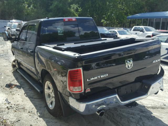 1C6RR7PT4ES311732 - 2014 RAM 1500 LONGH BLACK photo 3