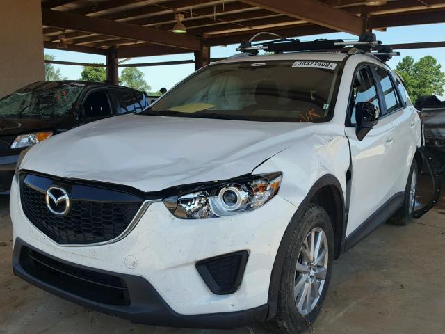 JM3KE2BE2F0522563 - 2015 MAZDA CX-5 SPORT WHITE photo 2