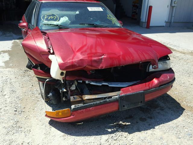 1G4HP52K0XH467775 - 1999 BUICK LESABRE CU MAROON photo 9