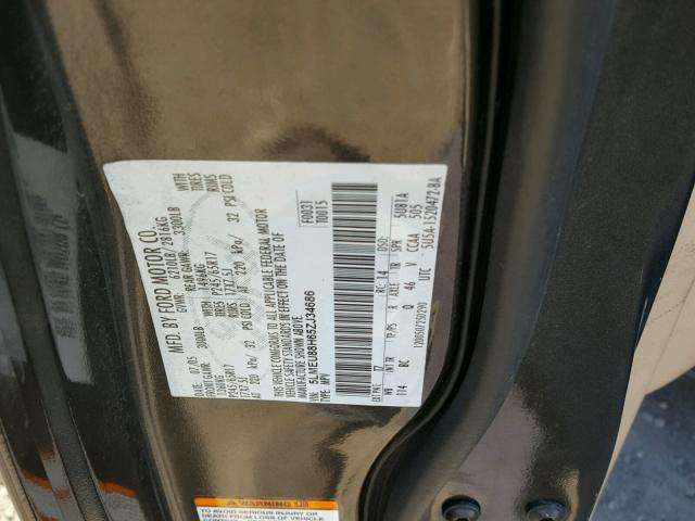 5LMEU88H65ZJ34686 - 2005 LINCOLN AVIATOR 灰色 照片 10