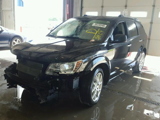 3C4PDDDG1CT185829 - 2012 DODGE JOURNEY CR BLACK photo 2