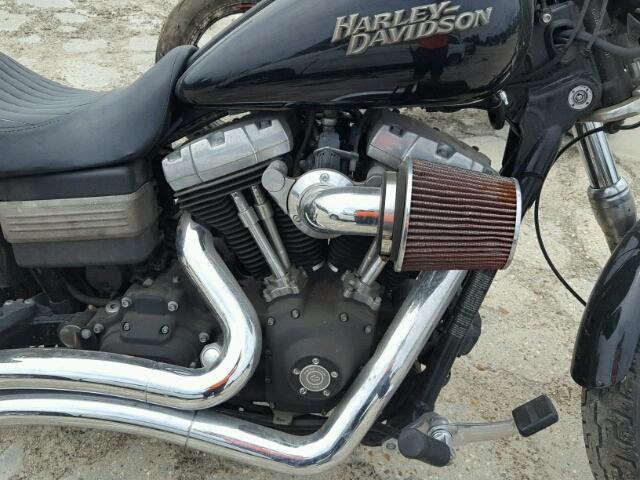 1HD1GX416AC314701 - 2010 HARLEY-DAVIDSON FXDB BLACK photo 7