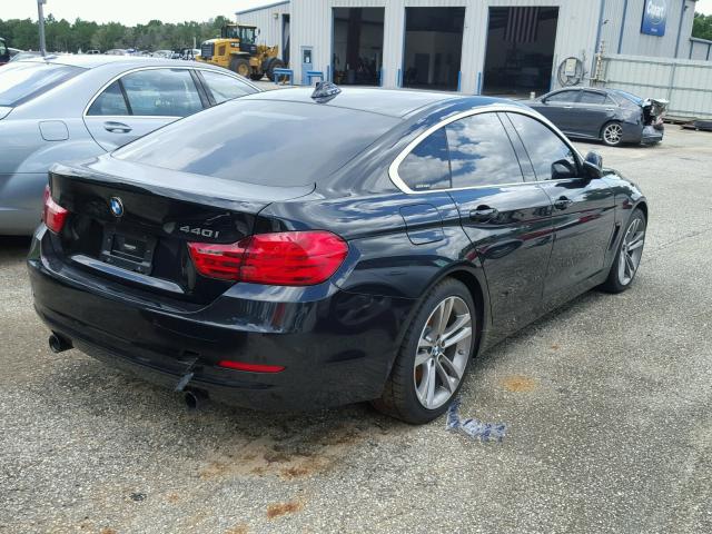 WBA4E3C36HG826314 - 2017 BMW 440I GRAN BLACK photo 4