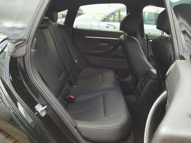 WBA4E3C36HG826314 - 2017 BMW 440I GRAN BLACK photo 6