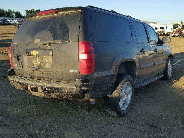 1GNFK16397J191716 - 2007 CHEVROLET SUBURBAN K BLACK photo 4