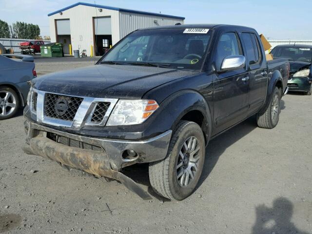 1N6AD0ER9DN710925 - 2013 NISSAN FRONTIER S BLACK photo 2