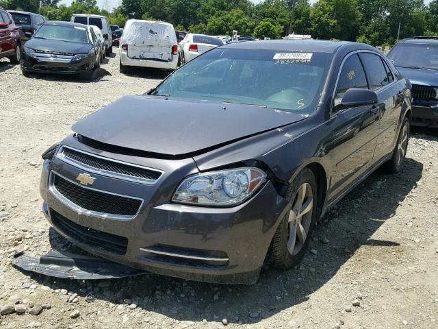 1G1ZC5E18BF331320 - 2011 CHEVROLET MALIBU 1LT 灰色 照片 2