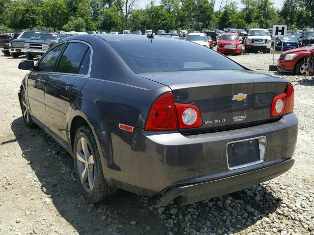 1G1ZC5E18BF331320 - 2011 CHEVROLET MALIBU 1LT 灰色 照片 3