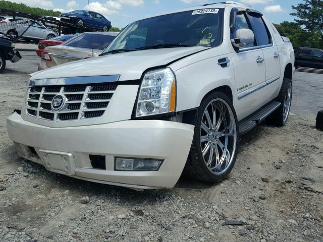 3GYFK62847G181629 - 2007 CADILLAC ESCALADE E WHITE photo 2