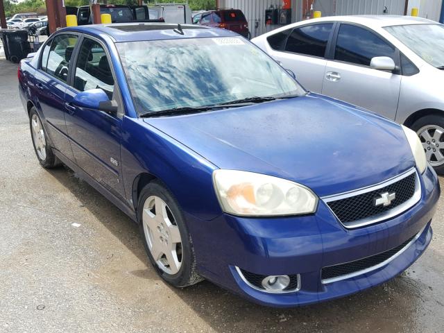 1G1ZW53156F189508 - 2006 CHEVROLET MALIBU SS BLUE photo 1