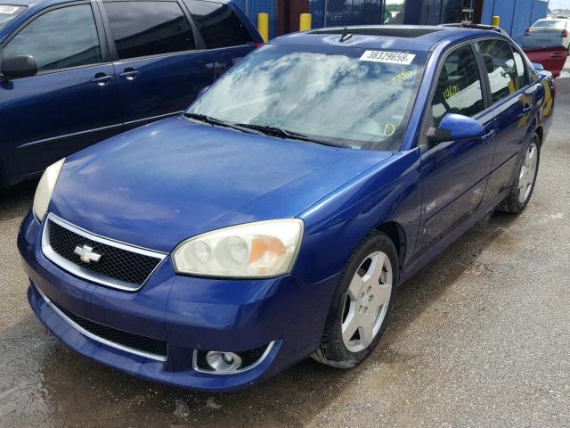 1G1ZW53156F189508 - 2006 CHEVROLET MALIBU SS 蓝色 照片 2