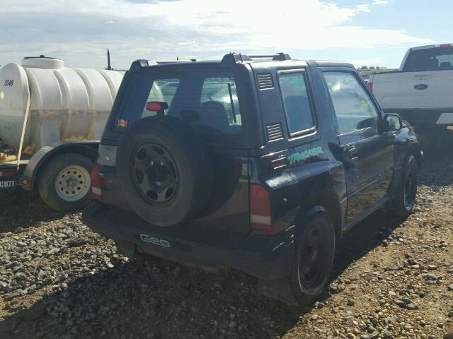 2CNBJ1864S6945091 - 1995 GEO TRACKER BLACK photo 4