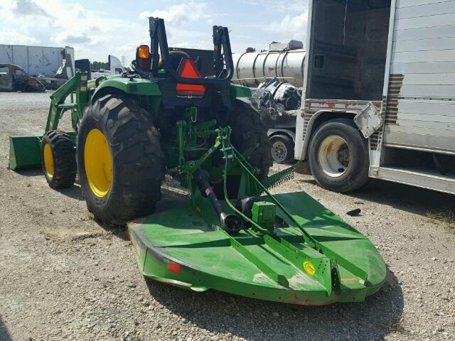 1LV4044RCGG100145 - 2017 JOHN DEERE TRACTOR GREEN photo 3