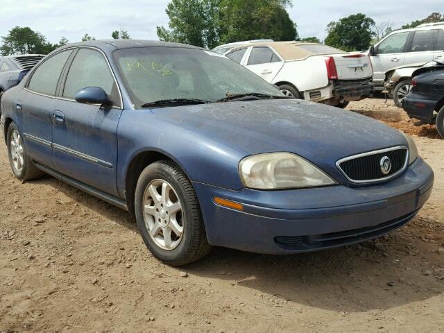 1MEFM50U12G609735 - 2002 MERCURY SABLE BLUE photo 1