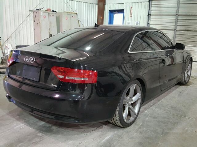 WAULFAFR1AA051474 - 2010 AUDI A5 PREMIUM BLACK photo 4