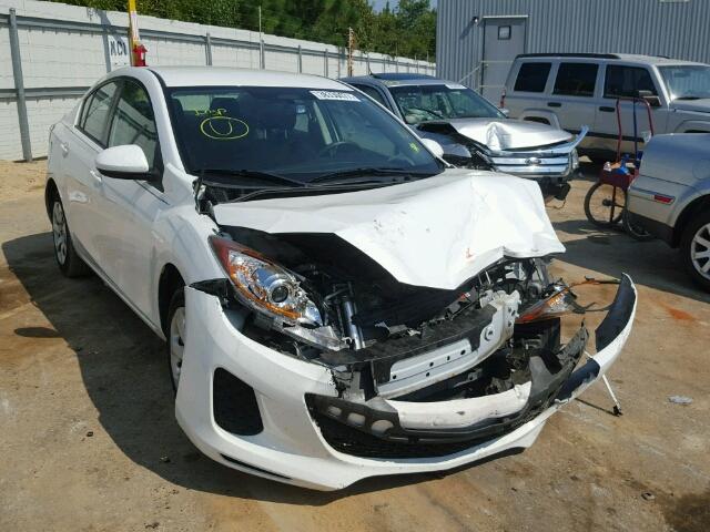 JM1BL1TF3D1726893 - 2013 MAZDA 3 I WHITE photo 1