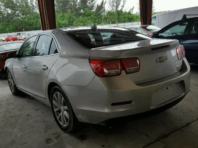 1G11E5SA9DF267514 - 2013 CHEVROLET MALIBU SILVER photo 3