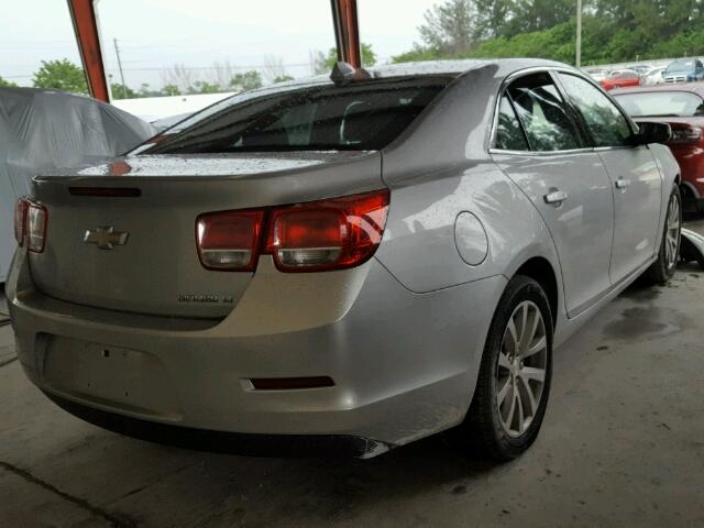 1G11E5SA9DF267514 - 2013 CHEVROLET MALIBU SILVER photo 4