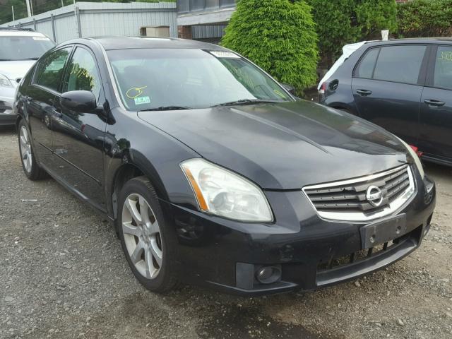 1N4BA41E67C800906 - 2007 NISSAN MAXIMA SE BLACK photo 1