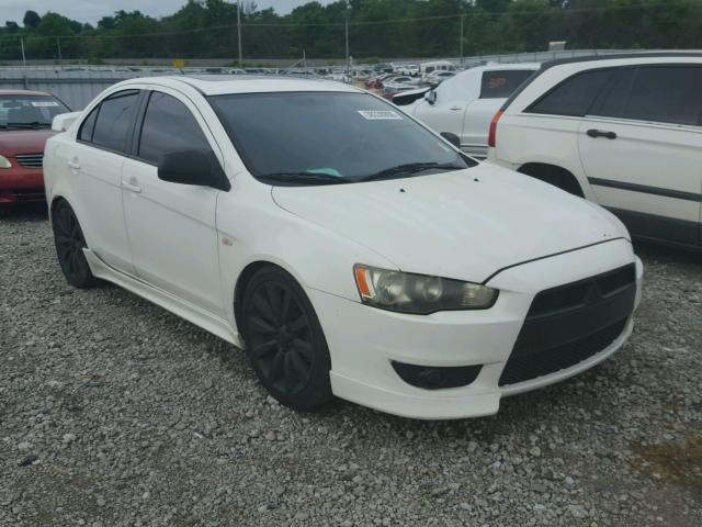 JA3AU86U38U022224 - 2008 MITSUBISHI LANCER GTS WHITE photo 1