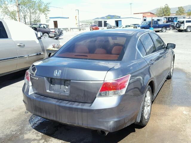 1HGCP26409A178949 - 2009 HONDA ACCORD GRAY photo 4