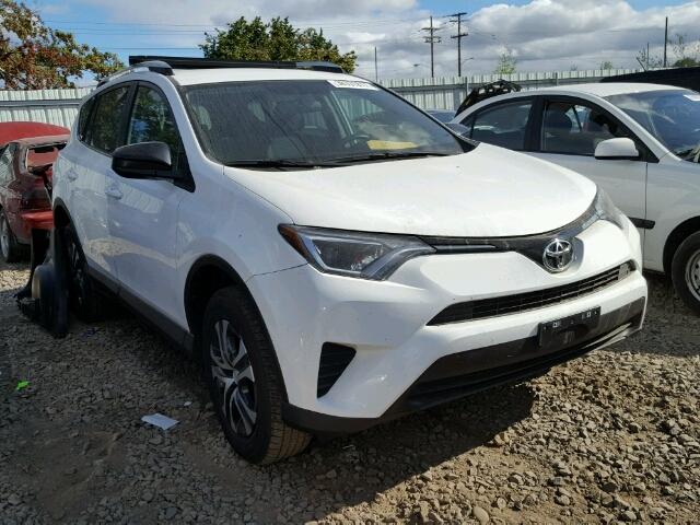 2T3BFREV1GW442775 - 2016 TOYOTA RAV4 WHITE photo 1