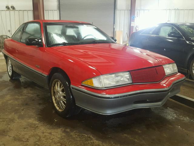 1G4NV15M0SC421223 - 1995 BUICK SKYLARK GR RED photo 1