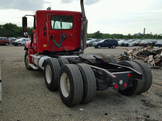 1FUJA6CG57PX82822 - 2007 FREIGHTLINER CONVENTION RED photo 3