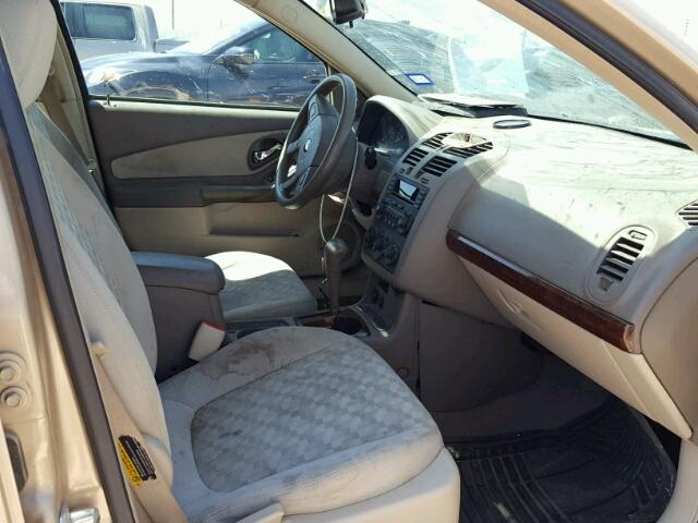 1G1ZT64894F199997 - 2004 CHEVROLET MALIBU MAX 金色 照片 5