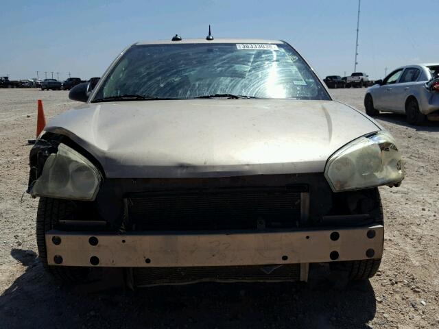 1G1ZT64894F199997 - 2004 CHEVROLET MALIBU MAX 金色 照片 9