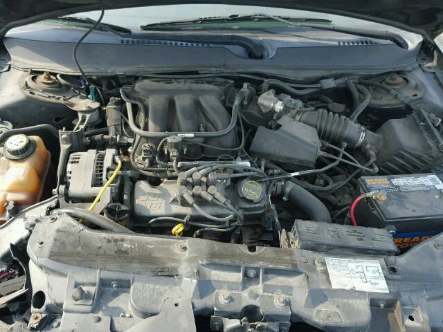 1FAFP53U24A146195 - 2004 FORD TAURUS BLACK photo 7