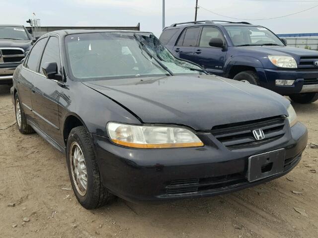 1HGCG16582A076419 - 2002 HONDA ACCORD EX BLACK photo 1